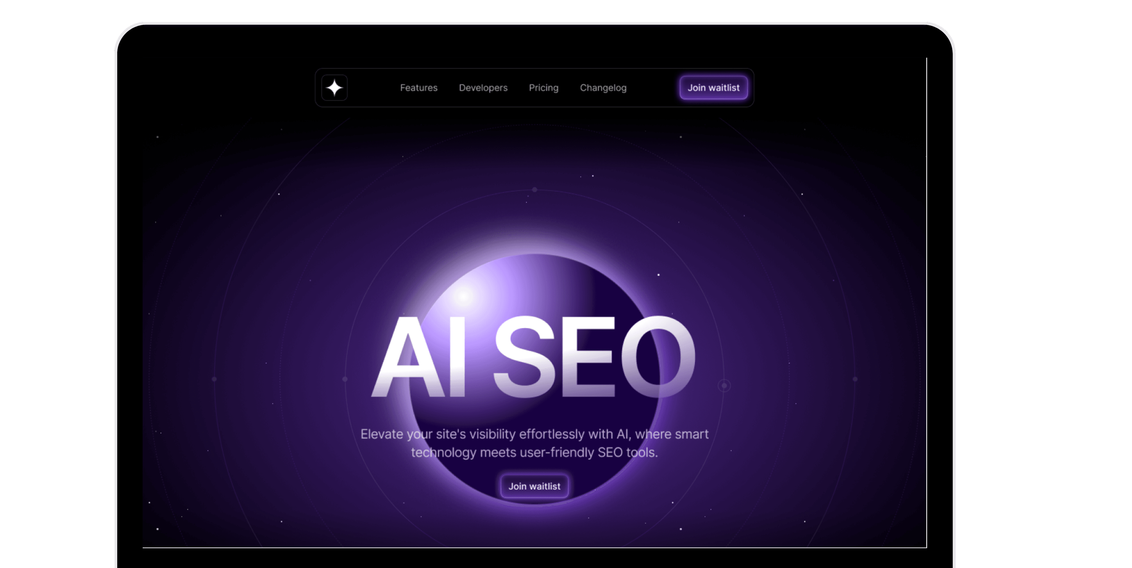 AI Startup Landing Page